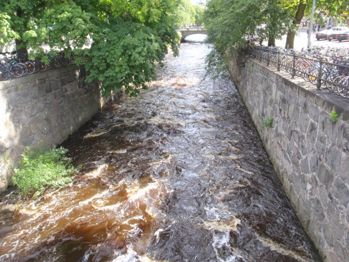 Uppsala: Fyri&aring;n River.